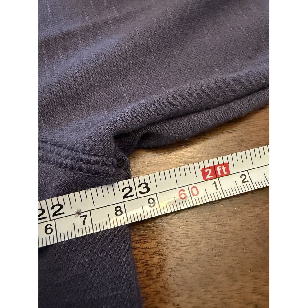 Orvis Classic Collection Men's Blue Rayon/Poly Knit Logo Crew Neck Pullover  L - Picture 7 of 8